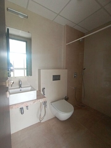 Bathroom in 1 BHK Apartment at Kolte Patil Vaayu, Dahisar West – for Rent