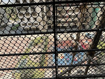 Balcony in 2 BHK Apartment at Ajmera Himalayan Heights, Wadala – for Rent