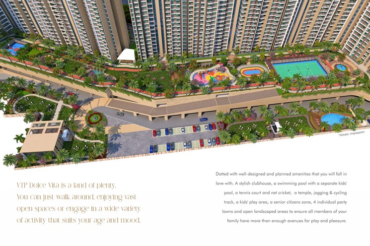 Master Plan, vtp-dolce-vita 2 Bedroom 756 Sq.Ft. Apartment In Kharadi Pune 8827861