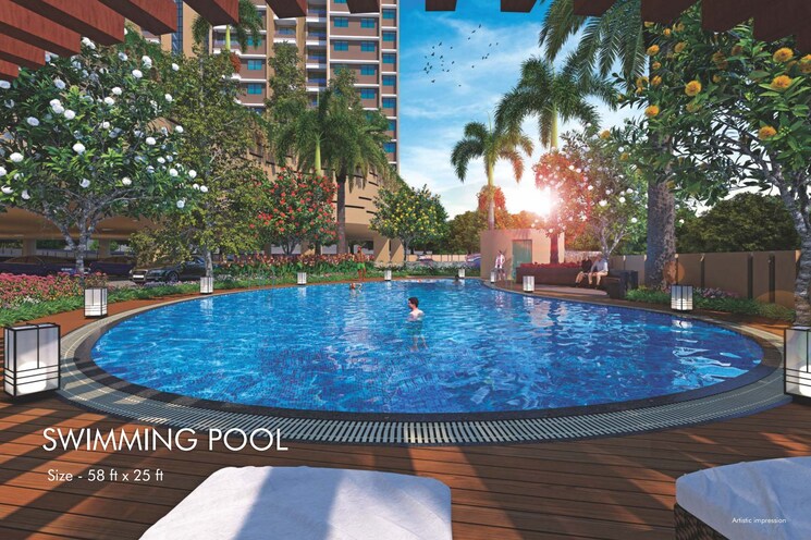 Swimming Pool, vtp-dolce-vita 2 Bedroom 756 Sq.Ft. Apartment In Kharadi Pune 8827861