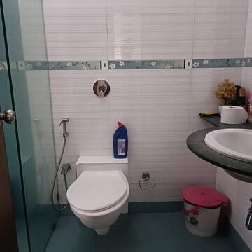 Bathroom in 3 BHK Apartment at Yarrow Yucca Vinca, Chandivali – for Rent