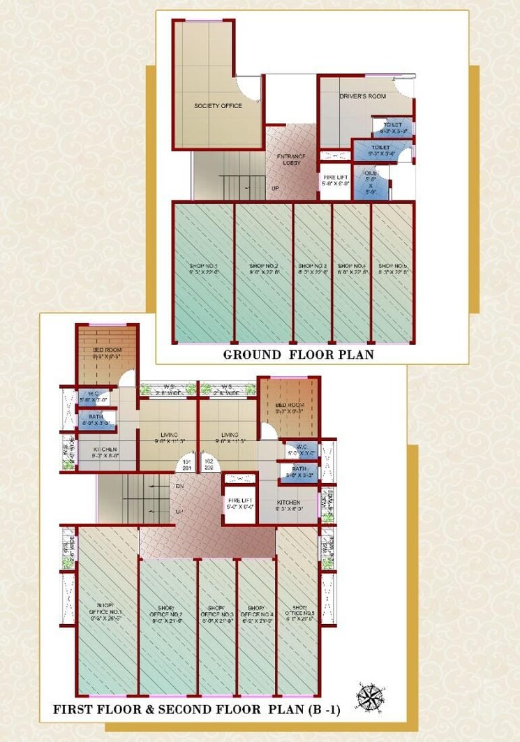 Floor Plan, shahapur 1 Bedroom 613 Sq.Ft. Apartment In Shahapur Thane 8827909