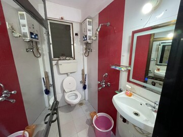 Bathroom in 3 BHK Apartment at Mat Cornel Heights, Ic Colony – for Rent