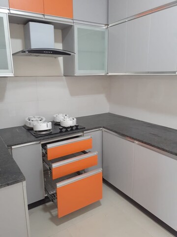 Kitchen in 2 BHK Apartment at Godrej Avenues, Yelahanka – for Rent