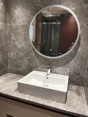 Bathroom in 3 BHK Builder Floor at Safdarjung Development Area – for Rent