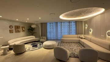 Living Room in 4 BHK Apartment at Elan The Presidential, Sector 106 – for Sale