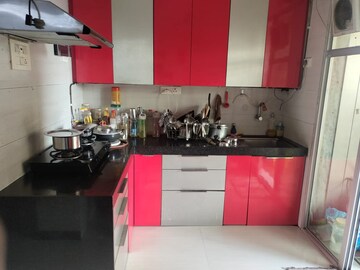 Kitchen in 2 BHK Apartment at Prestige Residency Gardenia, Ghodbunder Road – for Rent