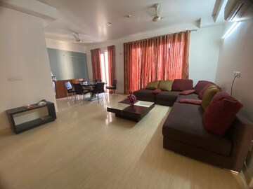 Living Room in 3.5 BHK Apartment at Conscient Heritage Max, Sector 102 – for Rent
