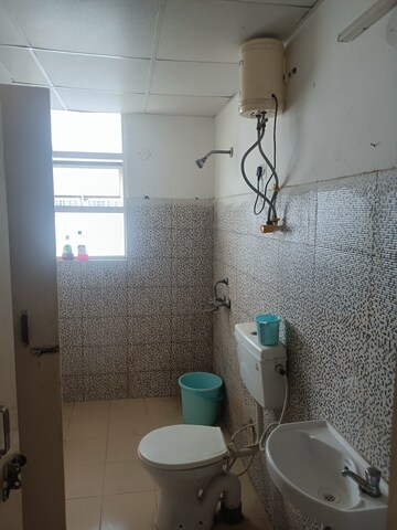 Bathroom in 2 BHK Apartment at Breez Global Heights, Sohna Sector 33 – for Rent