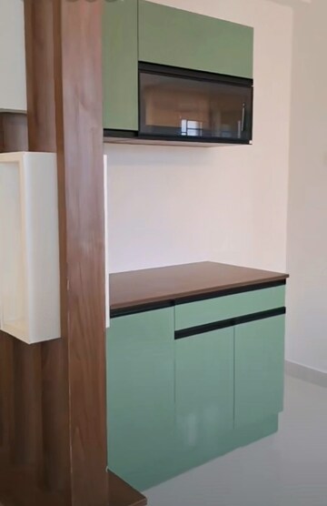 Kitchen in 3 BHK Apartment at Jyoti Michael Enclave, Mulund West – for Sale