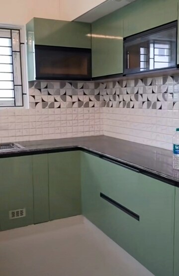 Kitchen in 3 BHK Apartment at Jyoti Michael Enclave, Mulund West – for Sale