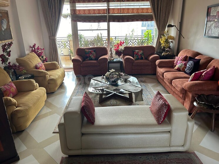Living Room, puri-the-pranayam 4 Bedroom 3080 Sq.Ft. Apartment In Sector 82 Faridabad 8828085