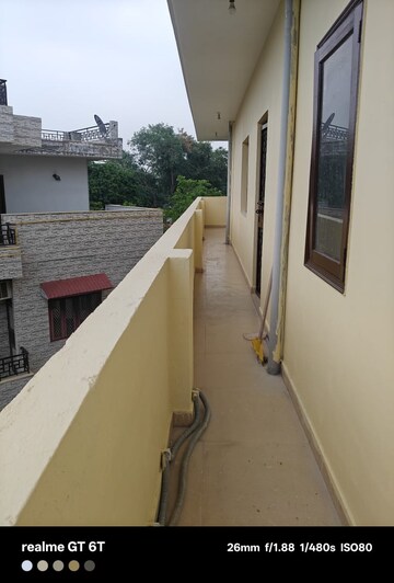 Balcony in 3 BHK Builder Floor at Kalkaji – for Rent