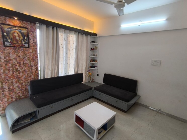 Living Room, rama-melange-residences-phase-iii 2 Bedroom 780 Sq.Ft. Apartment In Hinjewadi Pune 8828110