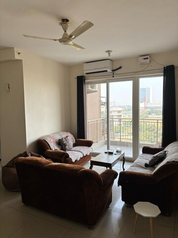 Living Room in 3 BHK Apartment at Emaar Palm Gardens, Sector 83 – for Rent