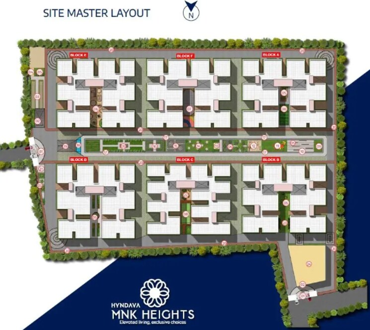 Exterior View, hyndava-mnk-heights 3 Bedroom 1600 Sq.Ft. Apartment In Kompally Hyderabad 8828131