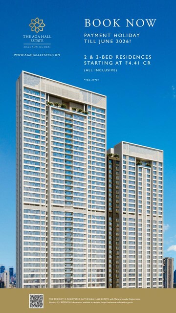 2 BHK Apartment – Exterior View View at The Aga Hall Estate, Mazgaon - for Sale