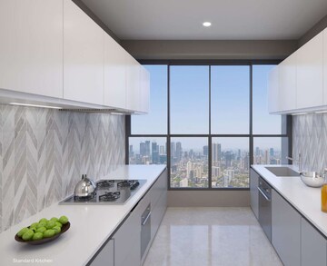 Kitchen in 2 BHK Apartment at The Aga Hall Estate, Mazgaon – for Sale