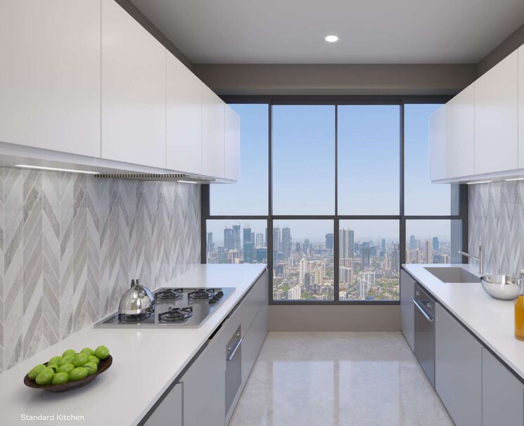 Kitchen, the-aga-hall-estate 2 Bedroom 841 Sq.Ft. Apartment In Mazgaon Mumbai 8828220