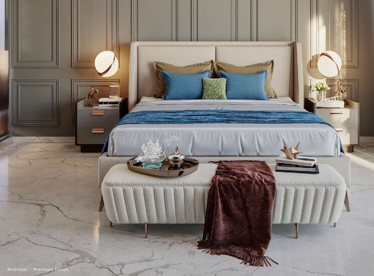 Bedroom, the-aga-hall-estate 2 Bedroom 841 Sq.Ft. Apartment In Mazgaon Mumbai 8828220