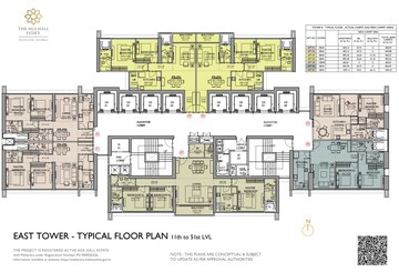 Master Plan in 2 BHK Apartment at The Aga Hall Estate, Mazgaon – for Sale