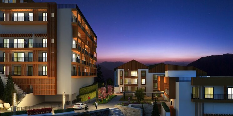 Exterior View, panthaghati 2 Bedroom 1080 Sq.Ft. Apartment In Panthaghati Shimla 8828216