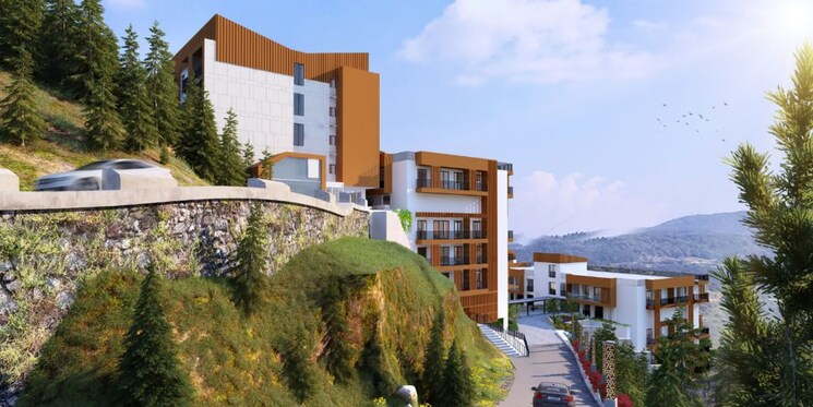 Exterior View, panthaghati 2 Bedroom 1080 Sq.Ft. Apartment In Panthaghati Shimla 8828216