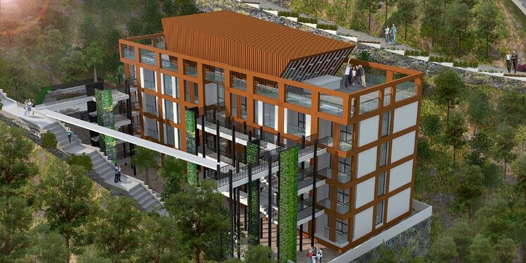 Exterior View, panthaghati 2 Bedroom 1080 Sq.Ft. Apartment In Panthaghati Shimla 8828216