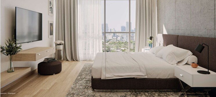 Bedroom, the-aga-hall-estate 2 Bedroom 866 Sq.Ft. Apartment In Mazgaon Mumbai 8828260