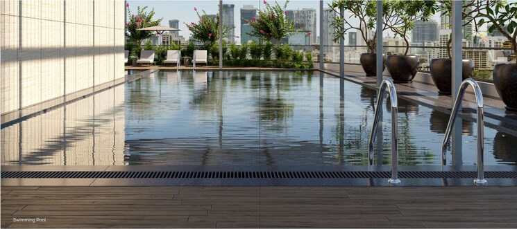 Swimming Pool, the-aga-hall-estate 2 Bedroom 866 Sq.Ft. Apartment In Mazgaon Mumbai 8828260