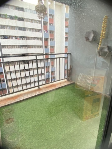 Balcony in 2 BHK Apartment at Kumar Park Infinia, Fursungi – for Rent