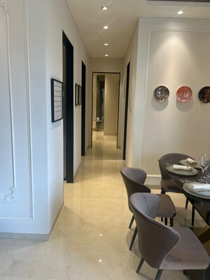 Living Room in 3 BHK Apartment at Rustomjee Balmoral, Chembur – for Sale