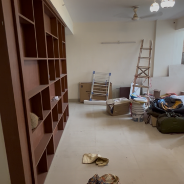 Staircase in 3 BHK Apartment at Mittal Rajnagar Residency, Vikas Nagar – for Rent