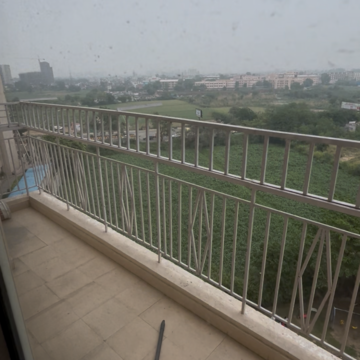 Balcony in 3 BHK Apartment at Mittal Rajnagar Residency, Vikas Nagar – for Rent