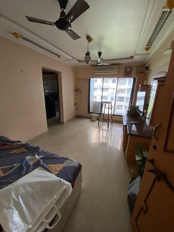 Living Room in 1 BHK Apartment at Thakur Gayatri Satsang, Kandivali East – for Rent
