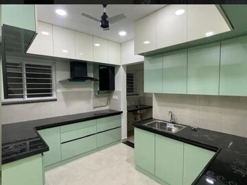 Kitchen in 3 BHK Apartment at Aparna Sarovar Zenith, Nallagandla – for Rent