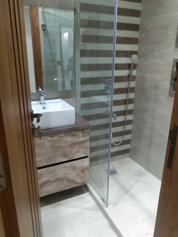 Staircase in 3 BHK Builder Floor at Chittaranjan Park – for Sale