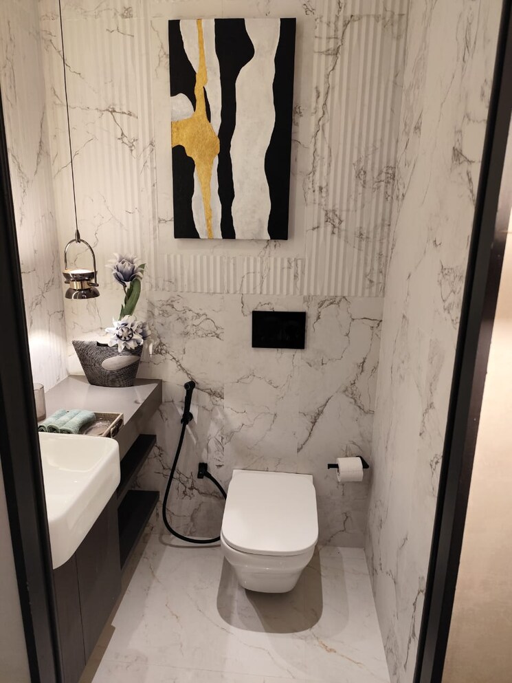 Bathroom, roswalt-raya 2 Bedroom 727 Sq.Ft. Apartment In Chembur Mumbai 8828335