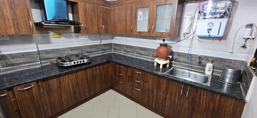 Kitchen in 2 BHK Apartment at Commanders Galaxy, Thanisandra Main Road – for Rent