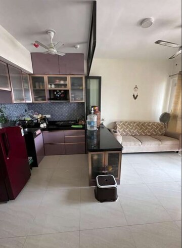 Living Room in 1 BHK Apartment at Lodha Crown Quality Homes, Majiwada – for Rent
