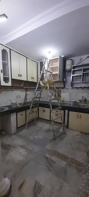 Kitchen in 2 BHK Builder Floor at Chittaranjan Park – for Sale