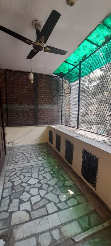 Balcony in 2 BHK Builder Floor at Chittaranjan Park – for Sale