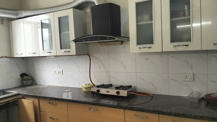 Kitchen, nk-sharma-savitry-greens 2 Bedroom 1250 Sq.Ft. Apartment In Lohgarh Zirakpur 8828438