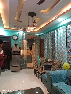 Living Room in 2 BHK Builder Floor at Mahavir Enclave 1 – for Sale