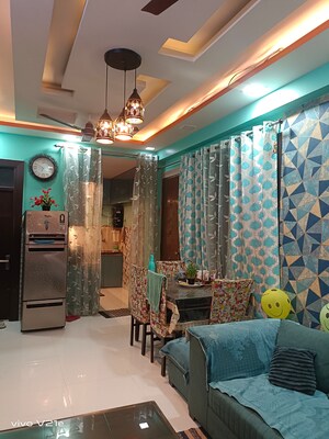 Living Room in 2 BHK Builder Floor at Mahavir Enclave 1 – for Sale
