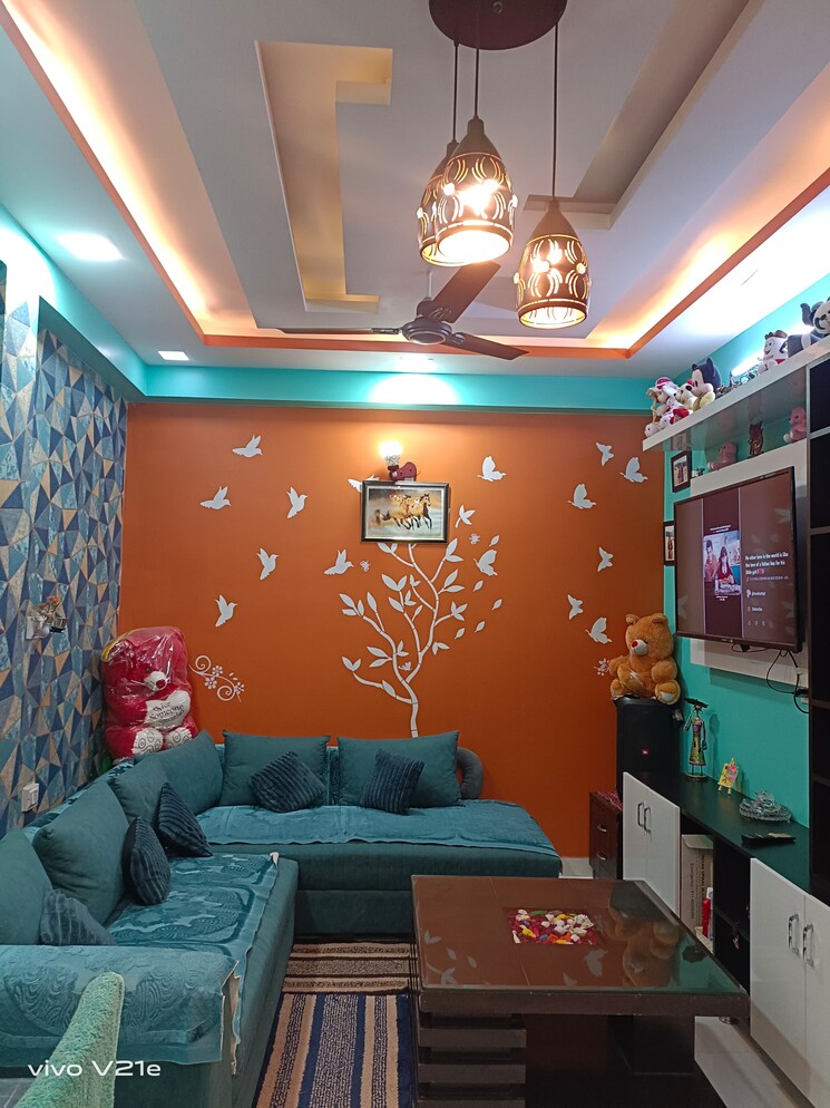 Living Room, mahavir enclave 1 2 Bedroom 750 Sq.Ft. Builder Floor In Mahavir Enclave 1 Delhi 8828522