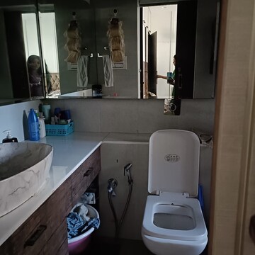 Bathroom in 3 BHK Apartment at Nahar Camellia Apartment, Chandivali – for Sale
