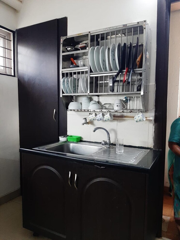 Kitchen, janani-residency 2 Bedroom 1226 Sq.Ft. Apartment In Kukatpally Hyderabad 8828566