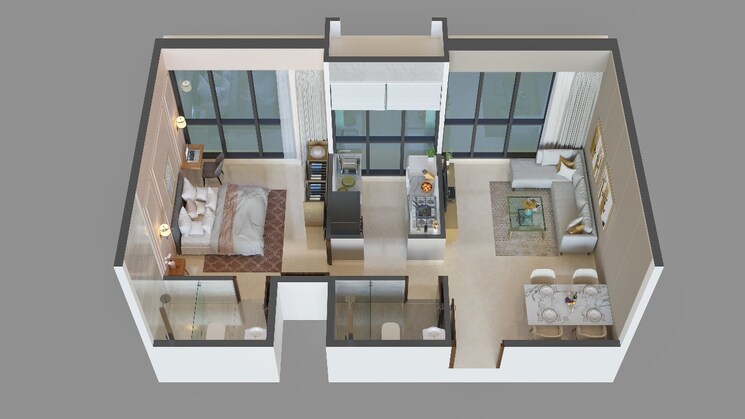Team Area, viyaara-altiora 1 Bedroom 445 Sq.Ft. Apartment In Mahim West Mumbai 8828552