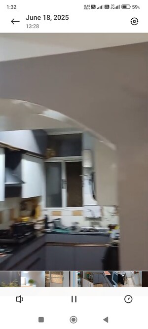 Staircase in 3 BHK Apartment at Ashiana Palm Court, Raj Nagar Extension – for Sale